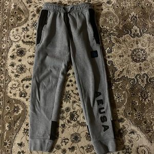Boys Easy-Fit Grey Sweatpants